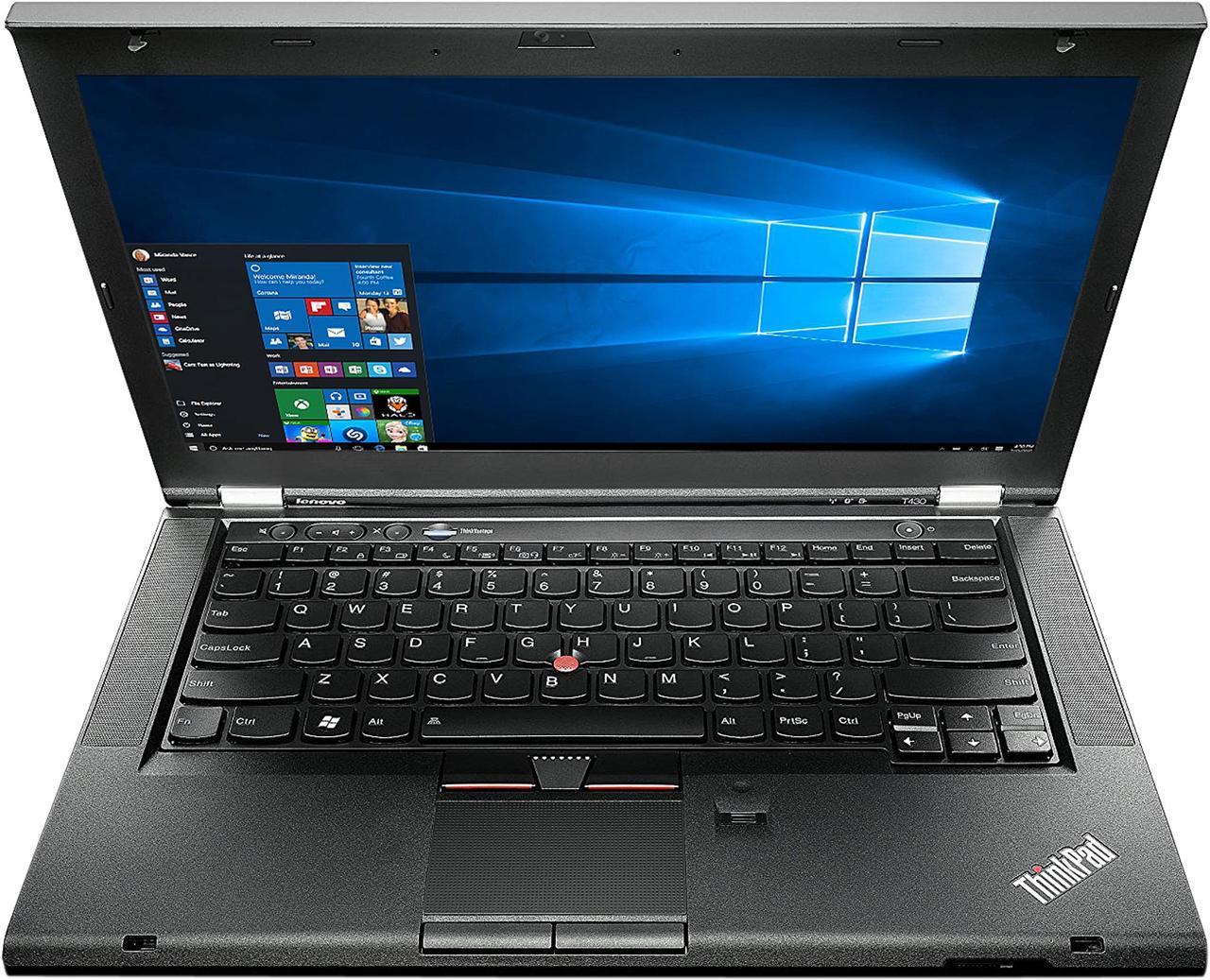 Lenovo Laptop ThinkPad Intel Core i7-3520M 8GB Memory 120 GB SSD Intel HD Graphics 4000 14.0" Windows 10 Pro T430S