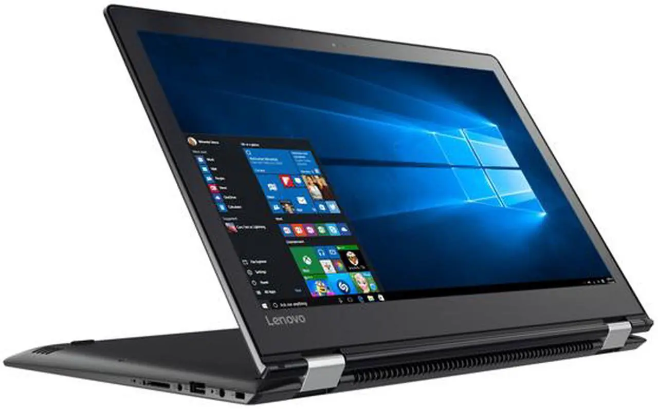 Alt view image 2 of 16 - Lenovo Flex 4 1580 80VE000DUS Intel Core i5 7th Gen 7200U (2.30 GHz) 8 GB Memory 1 TB HDD 15.6" Touchscreen 1920 x 1080 2-in-1 Laptop Windows 10 Home 64-Bit