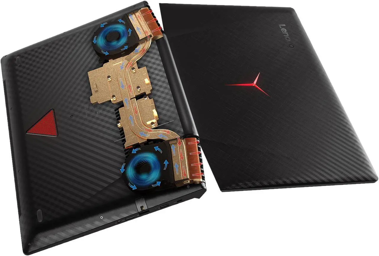 Alt view image 13 of 20 - Lenovo Y720-15IKB 80VR002HUS 15.6" 4K/UHD GTX 1060 6 GB VRAM i7-7700HQ 16 GB Memory 256 GBB SSD + 1 TB HDD Windows 10 Home VR Ready Gaming Laptop