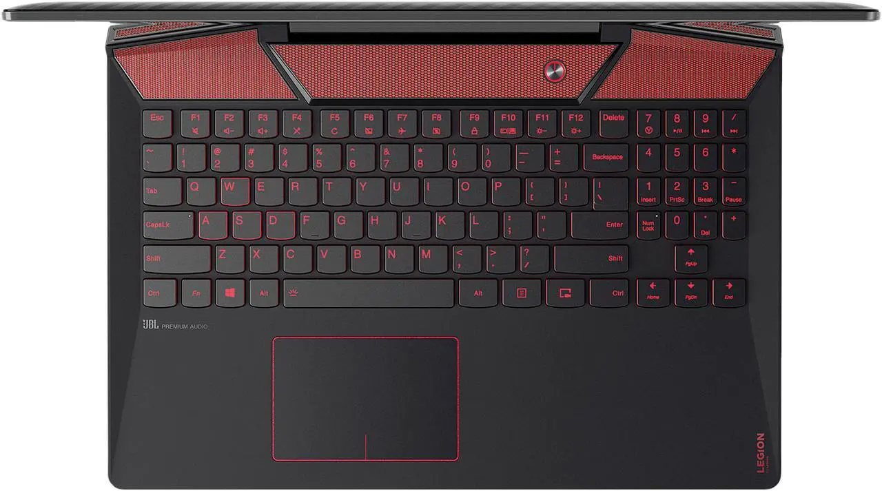 Alt view image 8 of 20 - Lenovo Y720-15IKB 80VR002HUS 15.6" 4K/UHD GTX 1060 6 GB VRAM i7-7700HQ 16 GB Memory 256 GBB SSD + 1 TB HDD Windows 10 Home VR Ready Gaming Laptop