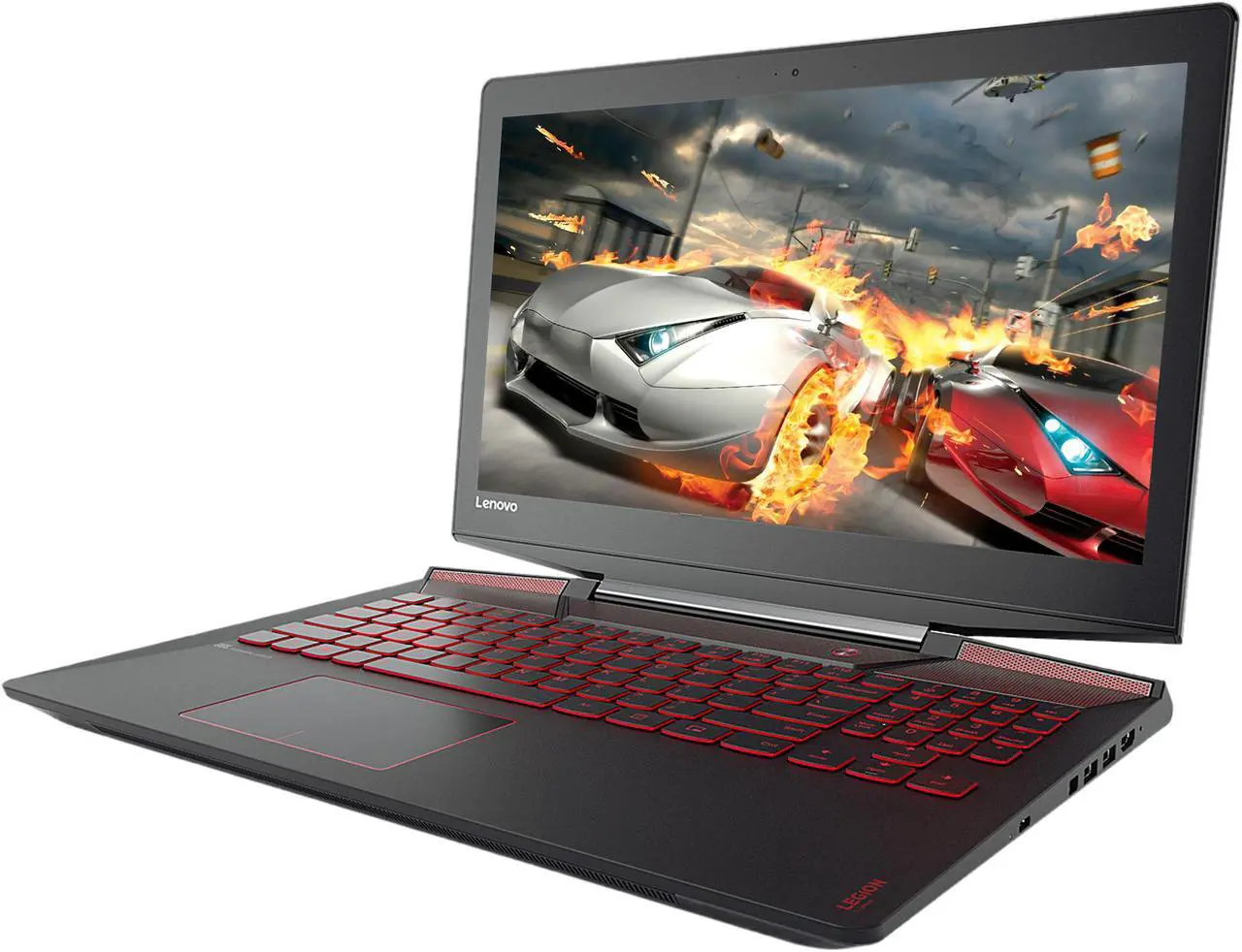 Main image of Lenovo Y720-15IKB 80VR002HUS 15.6" 4K/UHD GTX 1060 6 GB VRAM i7-7700HQ 16 GB Memory 256 GBB SSD + 1 TB HDD Windows 10 Home VR Ready Gaming Laptop