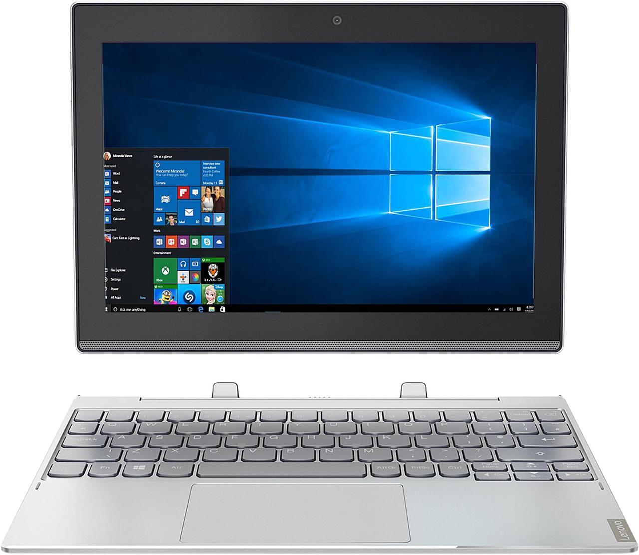 Alt view image 17 of 20 - Lenovo Miix Intel Atom x5-Z8350 2GB Memory 64 GB eMMC SSD Intel HD Graphics 400 10.1" Touch Screen 1280 x 800 Detachable 2-in-1 Laptop Windows 10 Home 320 (80XF000DUS)