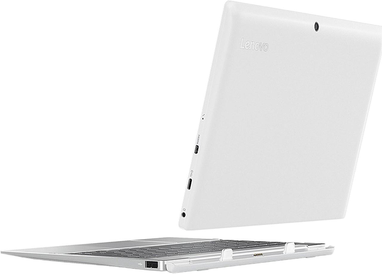 Alt view image 20 of 20 - Lenovo Miix Intel Atom x5-Z8350 2GB Memory 64 GB eMMC SSD Intel HD Graphics 400 10.1" Touch Screen 1280 x 800 Detachable 2-in-1 Laptop Windows 10 Home 320 (80XF000DUS)
