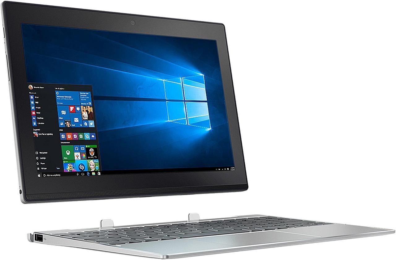Alt view image 18 of 20 - Lenovo Miix Intel Atom x5-Z8350 2GB Memory 64 GB eMMC SSD Intel HD Graphics 400 10.1" Touch Screen 1280 x 800 Detachable 2-in-1 Laptop Windows 10 Home 320 (80XF000DUS)