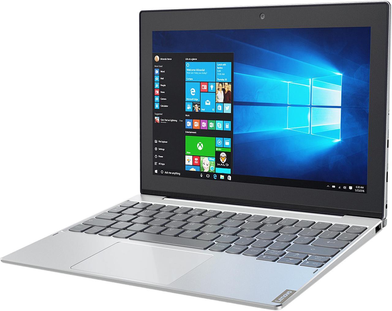 Alt view image 10 of 20 - Lenovo Miix Intel Atom x5-Z8350 2GB Memory 64 GB eMMC SSD Intel HD Graphics 400 10.1" Touch Screen 1280 x 800 Detachable 2-in-1 Laptop Windows 10 Home 320 (80XF000DUS)