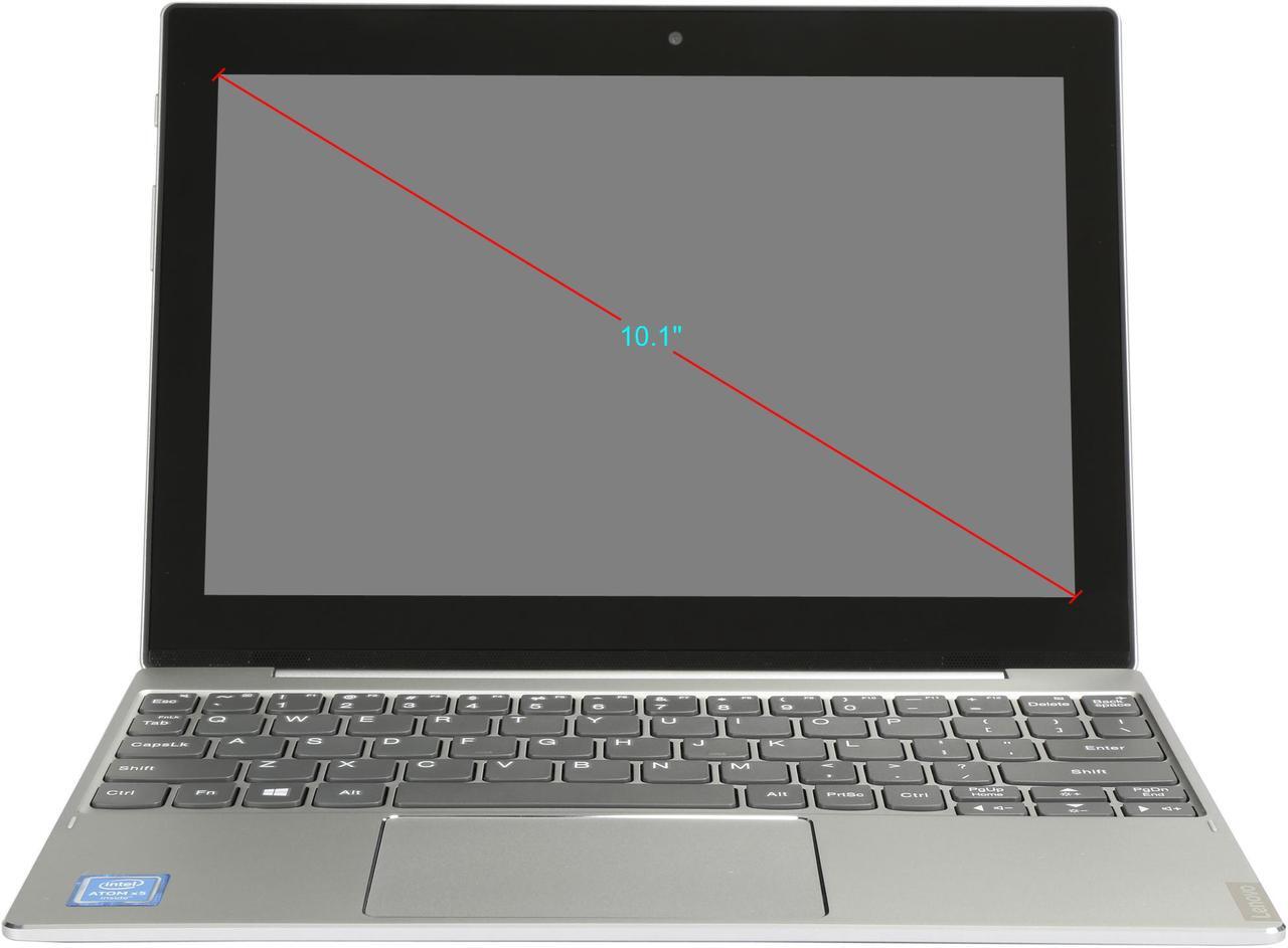Alt view image 3 of 20 - Lenovo Miix Intel Atom x5-Z8350 2GB Memory 64 GB eMMC SSD Intel HD Graphics 400 10.1" Touch Screen 1280 x 800 Detachable 2-in-1 Laptop Windows 10 Home 320 (80XF000DUS)