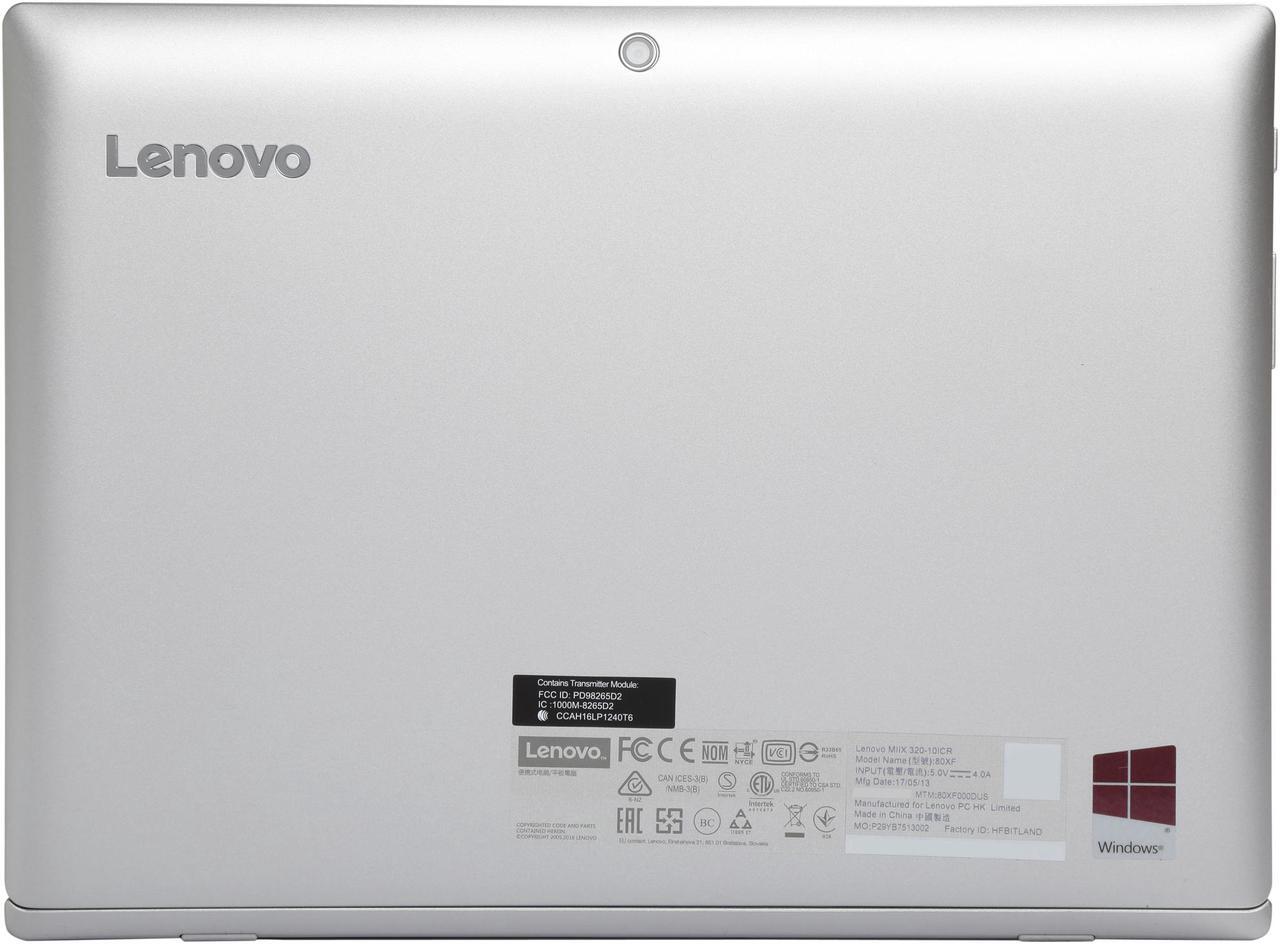 Alt view image 5 of 20 - Lenovo Miix Intel Atom x5-Z8350 2GB Memory 64 GB eMMC SSD Intel HD Graphics 400 10.1" Touch Screen 1280 x 800 Detachable 2-in-1 Laptop Windows 10 Home 320 (80XF000DUS)