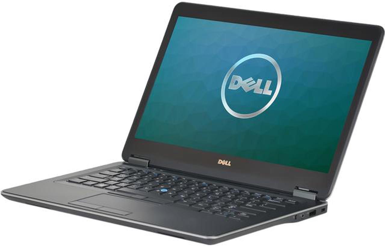 DELL B Grade Laptop Intel Core i5-4300U 8GB Memory 128 GB SSD Intel HD Graphics 4400 14.0" Windows 10 Pro 64-Bit E7440