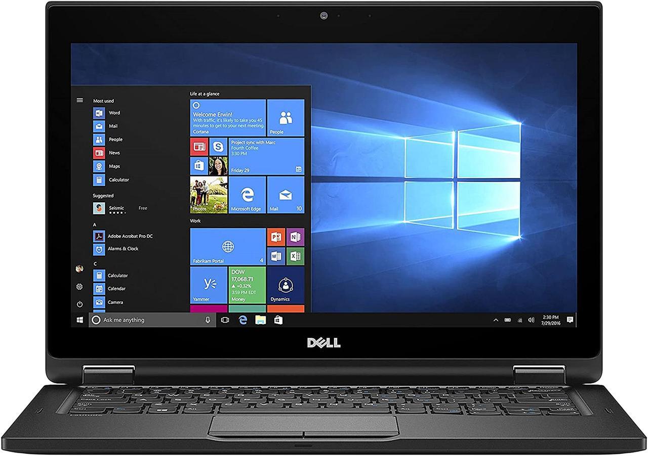 Main image of DELL Grade A Laptop Latitude Intel Core i5-7200U 8GB Memory 256 GB SSD Intel HD Graphics 620 12.5" Touchscreen Windows 10 Pro 64-bit 5289