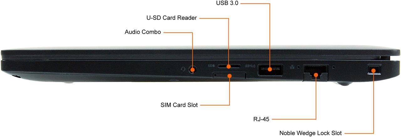 Alt view image 5 of 7 - DELL Grade B Laptop Latitude Intel Core i5-7300U 16GB Memory 256 GB SSD Intel HD Graphics 620 14.0" Non-Touch Screen Windows 10 Pro 64-bit 7480