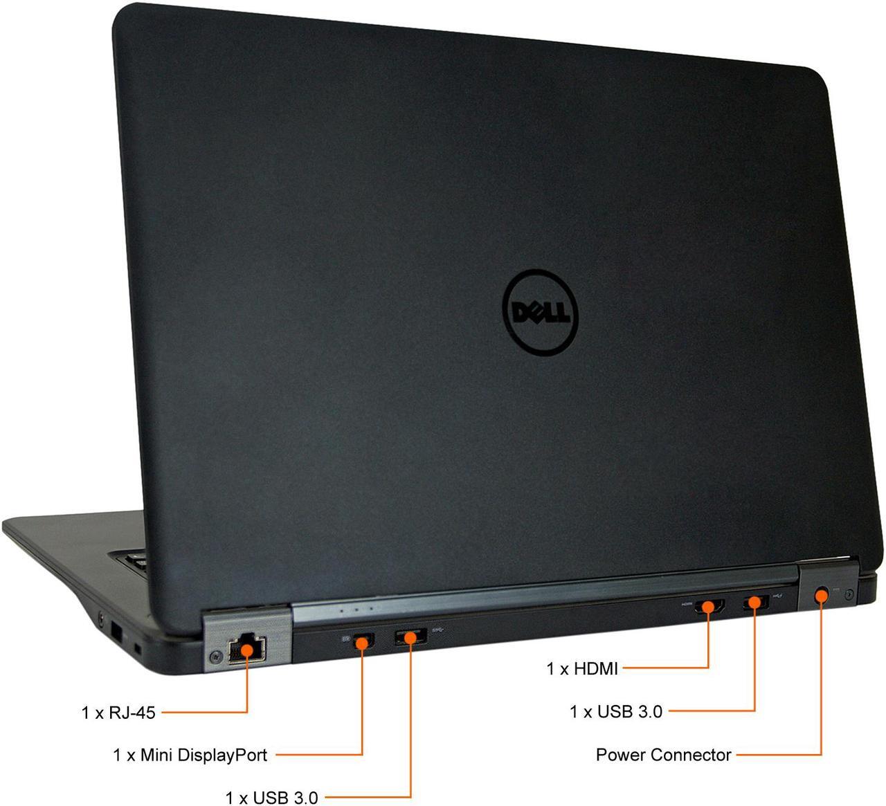 Alt view image 9 of 9 - DELL Grade A Laptop Latitude Intel Core i7-5600U 16GB Memory 256 GB SSD Intel HD Graphics 5500 14.0" Non-Touch Screen Windows 10 Pro 64-bit E7450