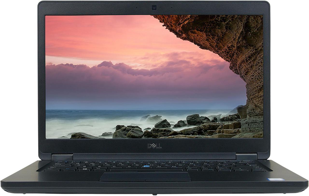 Main image of DELL Grade A Laptop Latitude Intel Core i5-8250U 16GB Memory 256 GB PCIe SSD Intel UHD Graphics 620 14.0" Non-Touch Screen Windows 11 Pro 64-bit 5490