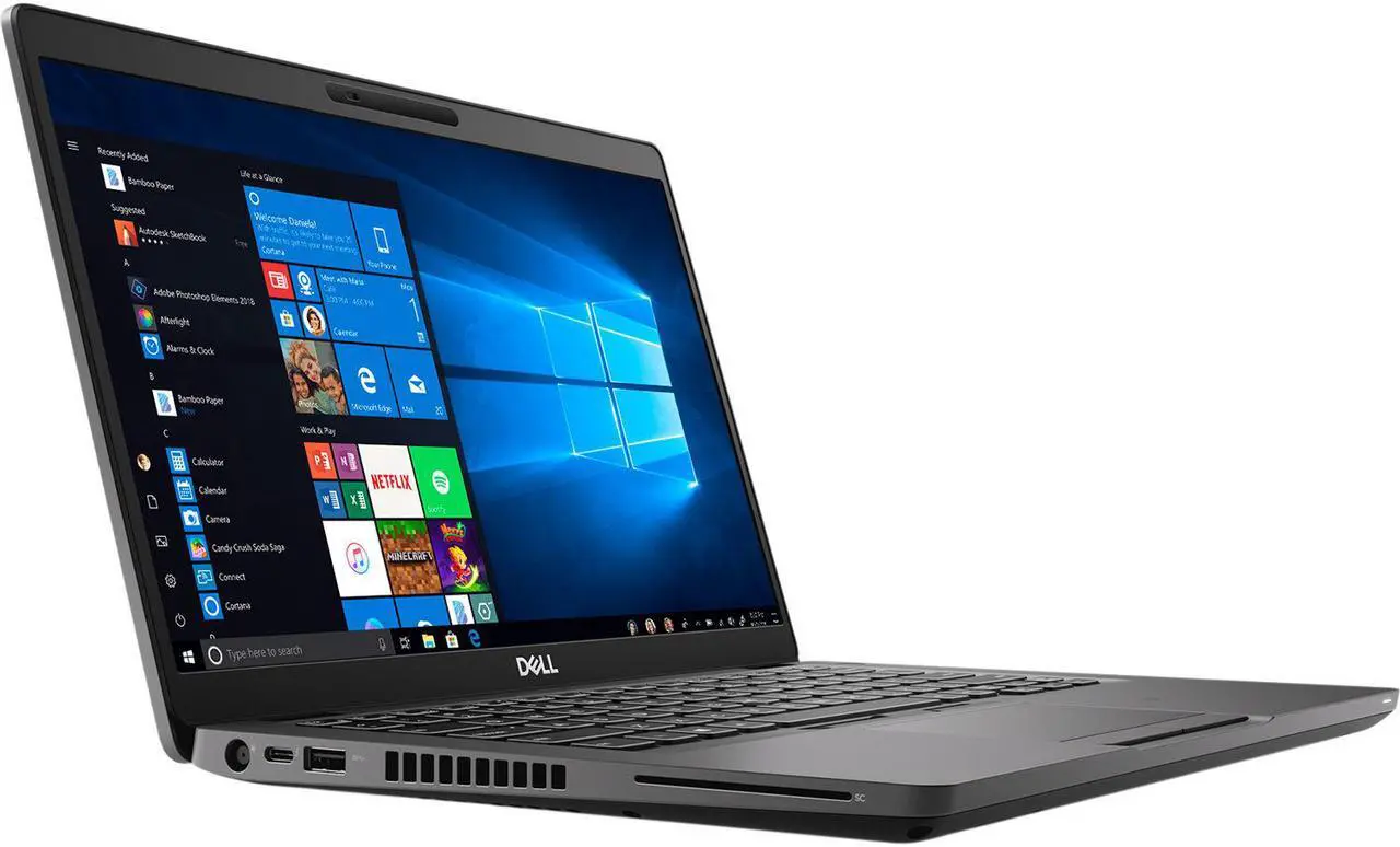 Alt view image 3 of 7 - DELL Laptop Latitude 5400 Intel Core i5 8th Gen 8365U (1.60GHz) 16 GB Memory 512 GB SSD Intel UHD Graphics 620 14.0" HD Windows 10 Pro 64-bit