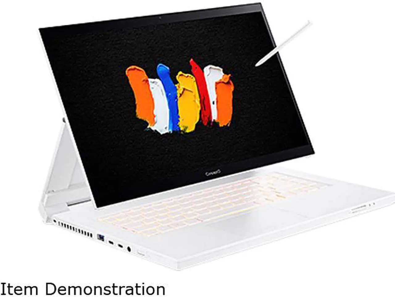 Alt view image 7 of 7 - Acer ConceptD 7 Ezel Intel Core i7-10750H 32GB Memory 2 TB SSD GeForce RTX 2070 Max-Q 15.6" Touch Screen 3840 x 2160 Convertible 2-in-1 Laptop Windows 10 Pro 64-bit CC715-71-72JD