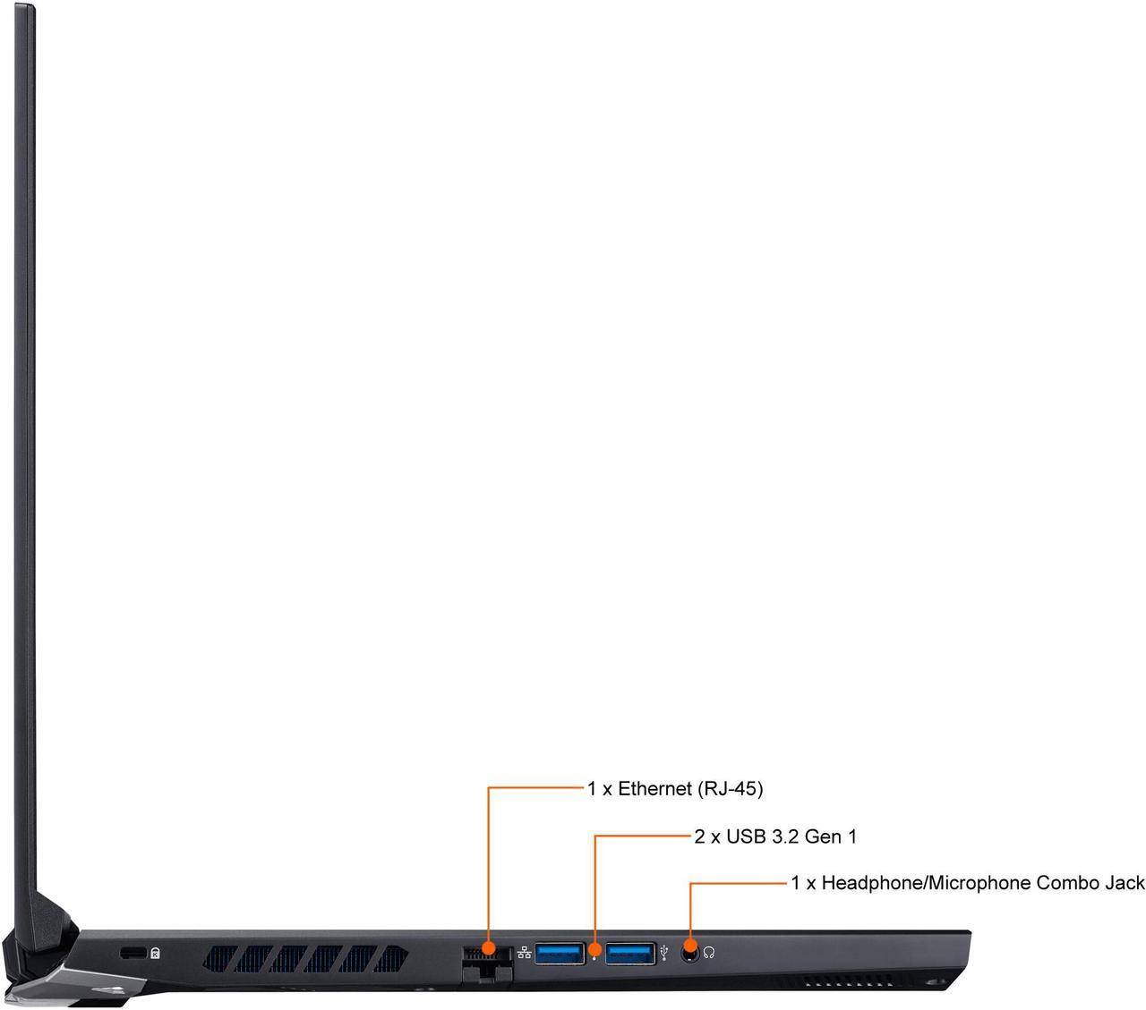 Alt view image 14 of 17 - Acer Predator Helios 300 - 15.6" - Intel Core i7-10750H - NVIDIA GeForce RTX 3070 Laptop GPU - 16 GB DDR4 - 512 GB SSD - Windows 10 Home - Gaming Laptop (PH315-53-78XB)