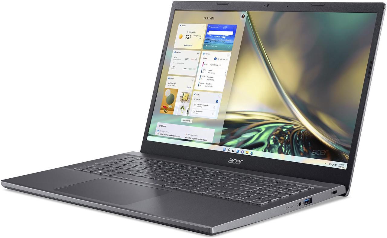 Alt view image 2 of 9 - Acer Laptop Aspire 5 Intel Core i5-1235U 8GB Memory 512 GB NVMe SSD Intel Iris Xe Graphics 15.6'' Non-Touch Screen Windows 11 Home 64-bit A515-57-53T2