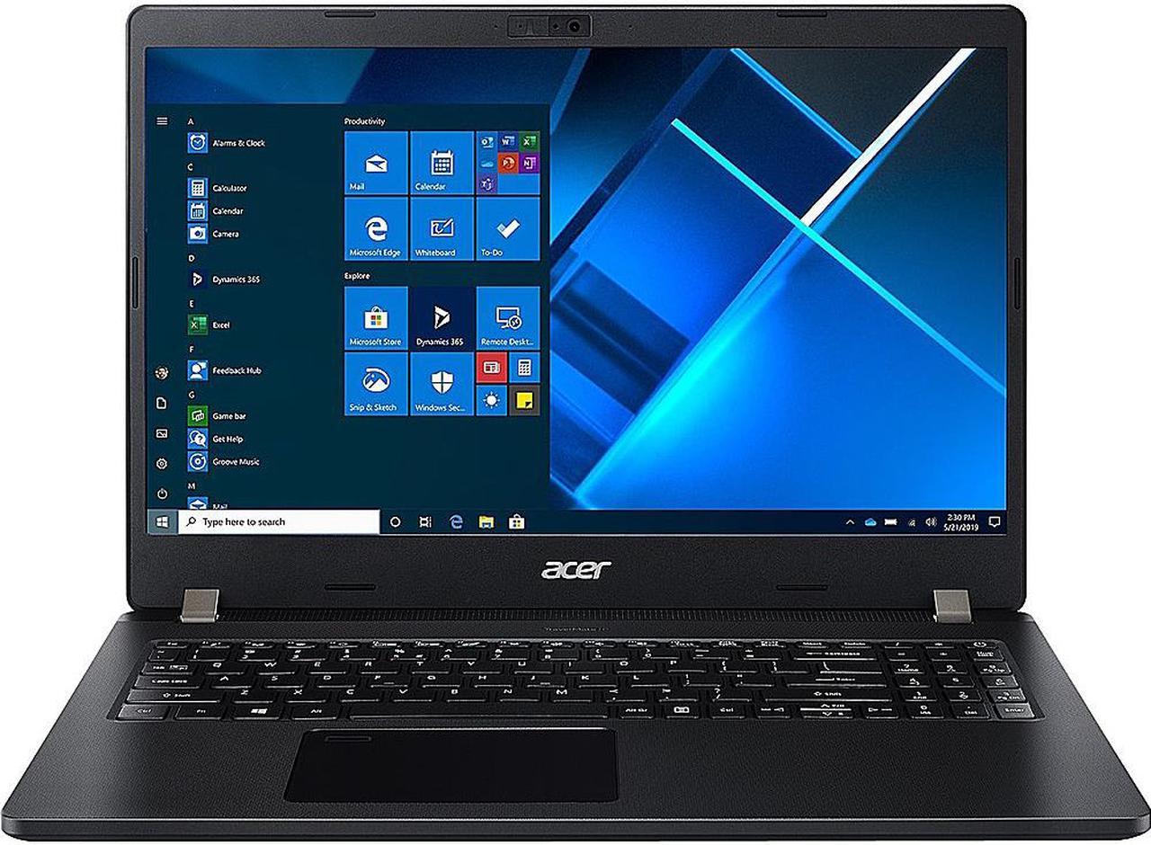 Acer Laptop TravelMate P2 Intel Core i5-1135G7 8GB Memory 256 GB PCIe SSD Intel Iris Xe Graphics 15.6" Windows 11 Pro 64-bit TMP215-53-53ZW