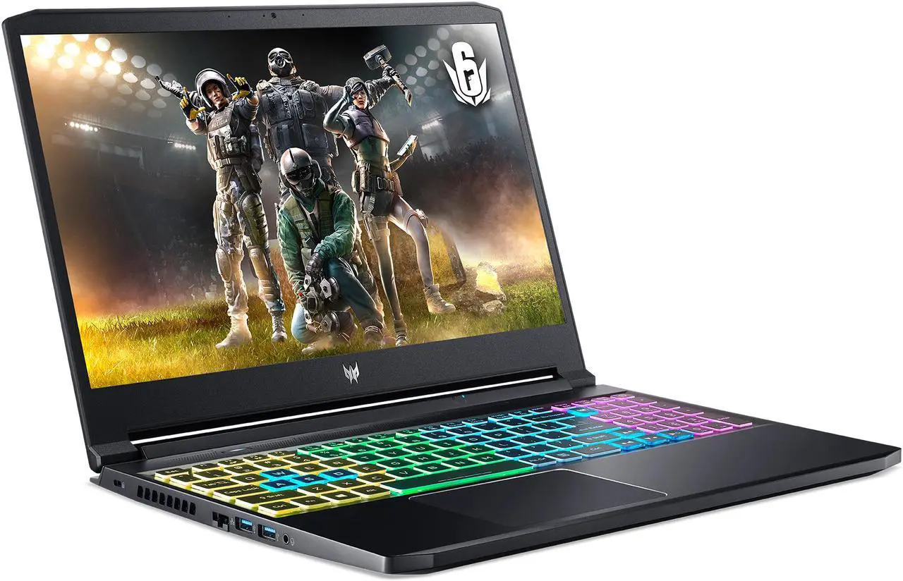 Alt view image 5 of 10 - Acer Predator Triton 300 - 15.6" GeForce RTX 3060 Laptop GPU - Intel Core i7-11800H  - 16GB Memory - 512 GB NVMe SSD - Windows 11 Home 64-bit - Gaming Laptop - 144 Hz IPS (PT315-53-75XX )