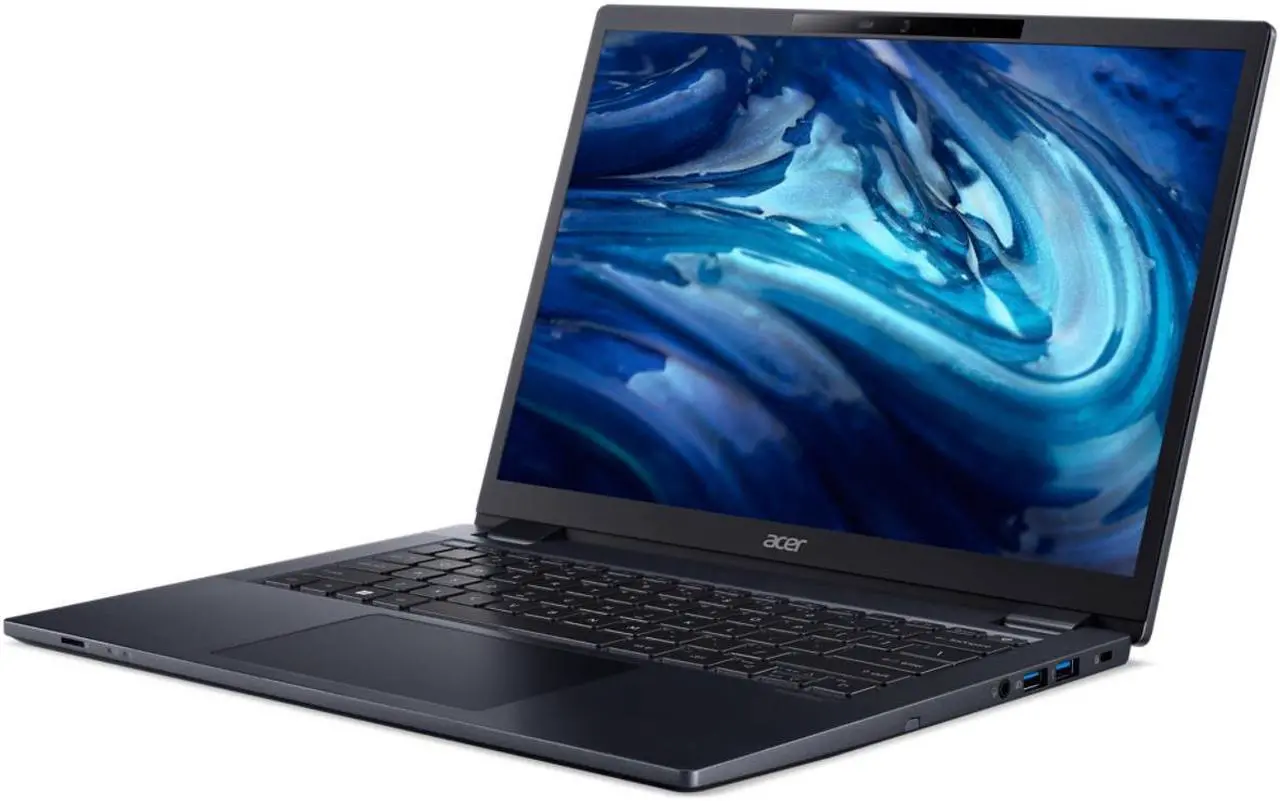 Alt view image 3 of 8 - Acer 14" Touchscreen TravelMate AMD Ryzen 5 Pro 6650U 16GB Memory 512 GB AMD Radeon 660M Windows 11 Pro Notebook