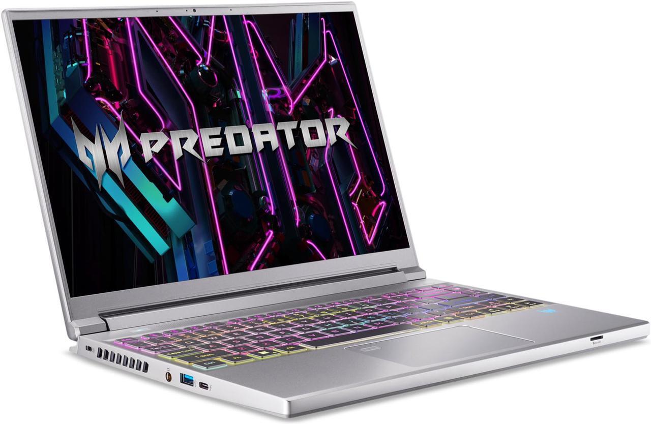 Alt view image 2 of 9 - Acer Predator Triton 14 - 14'' GeForce RTX 4070 Laptop GPU - Intel Core i7-13700H  - 16GB Memory - 1 TB PCIe SSD - Windows 11 Home 64-bit - Gaming Laptop - 250 Hz Mini LED (PT14-51-7979 )