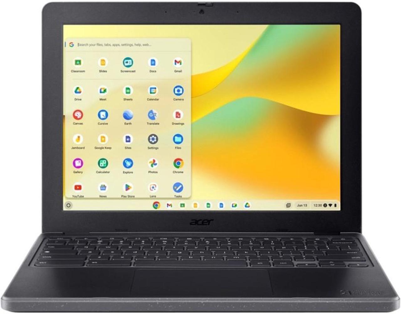 Acer Chromebook Vero 712 CV872 12" HD+ Chromebook - Intel Celeron 7305 Penta-core (5 Core) 1.10 GHz - 4 GB RAM - 32 GB Flash Memory - Chrome OS - Intel UHD Graphics - Shale Black   CV872-C26T