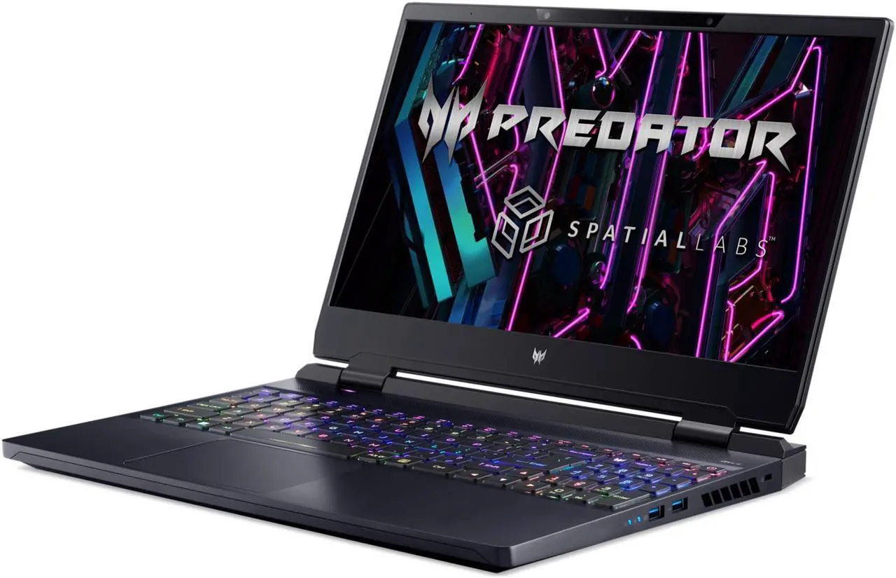 Alt view image 3 of 10 - Acer Predator Helios 3D 15 SpatialLabs Edition - 15.6'' GeForce RTX 4080 Laptop GPU - Intel Core i9-13900HX - 32GB Memory - 2 TB PCIe SSD - Windows 11 Home - Gaming Laptop - 60 Hz (PH3D15-71-94PP )