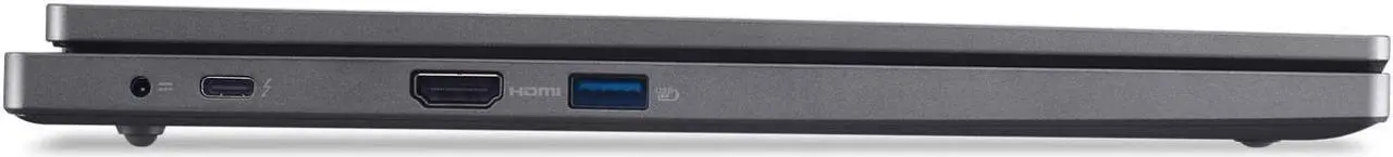 Alt view image 5 of 7 - Acer TravelMate P2 14 P214-55 14" Notebook - WUXGA 1920 x 1200 - Intel Core i5 13th Gen i5-1335U Deca-core (10 Core) 1.30 GHz - 16 GB RAM - 512 GB SSD - Windows 11 Pro - Iron  TMP214-55-58BP