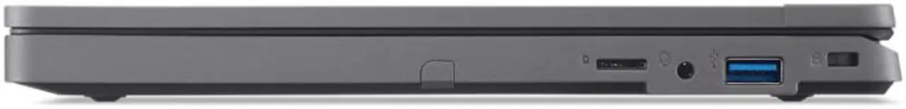 Alt view image 7 of 9 - Acer TravelMate B3 11 B311-33 TMB311-33-P8UG 11.6" Notebook - WXGA - 1366 x 768 - Intel N200 Quad-core (4 Core) 1 GHz - 8 GB Total RAM - 128 GB SSD - Black