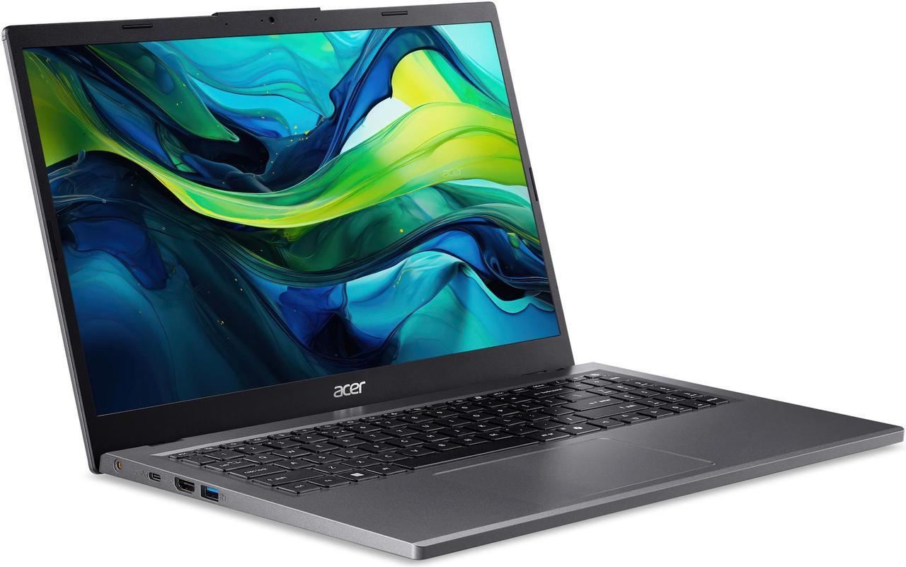 Alt view image 2 of 10 - Acer Aspire 15 15.6" Laptop Ryzen 5 8640HS 8GB RAM 512 GB PCIe SSD Windows 11 Home A15-41M-R8Y2