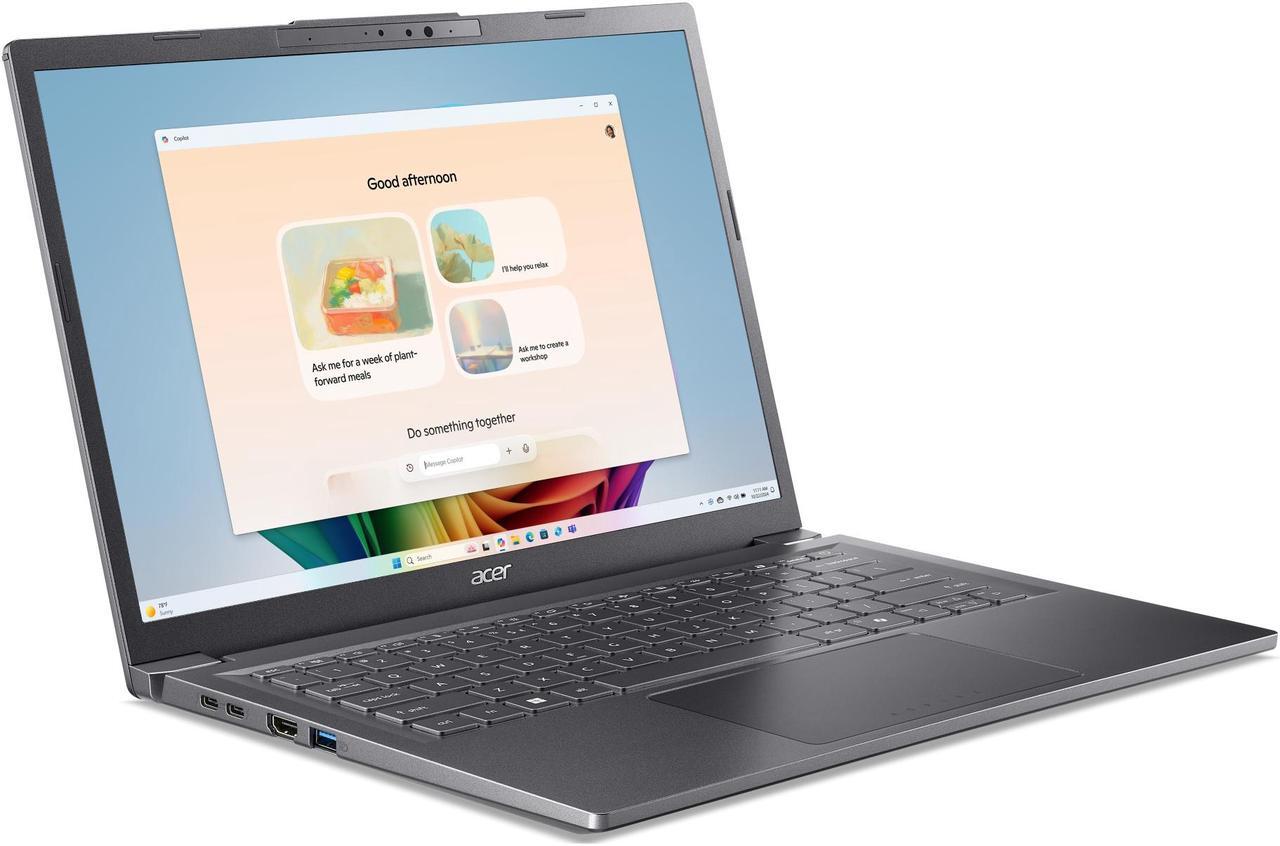 Alt view image 5 of 7 - Acer Aspire 14 AI Copilot+ PC 14.0" Laptop Ultra 7 256V 16GB RAM 1TB SSD Windows 11 Home A14-52M-72FH