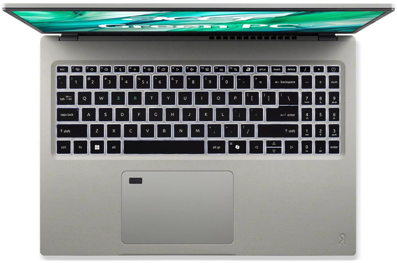 Alt view image 5 of 9 - Acer Aspire Vero 16 16" Touchscreen Intel Core Ultra 7 155U 16GB Memory 1TB PCIe Gen 4 SSD Intel Graphics Windows 11 Home AV16-51PT-74NR