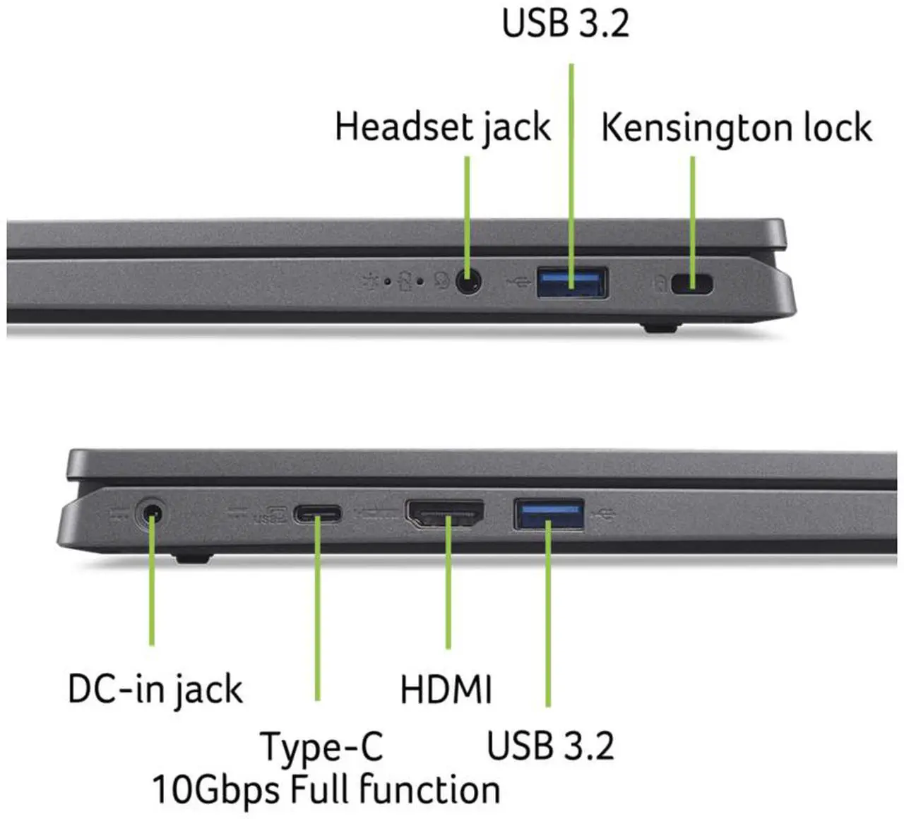 Alt view image 9 of 10 - Acer Aspire 3  17.3" HD Intel Processor N100 8GB LPDDR5 128GB eMMC Windows 11 Home in S mode A317-55P-C0NX