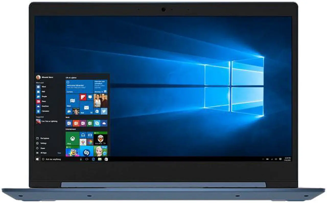 Main image of Lenovo Laptop IdeaPad 1 14ADA05 AMD Athlon Silver 3050e 4GB Memory 128 GB PCIe SSD AMD Radeon Graphics 14.0" Non-Touch Screen Windows 10 in S mode 82GW001AUS
