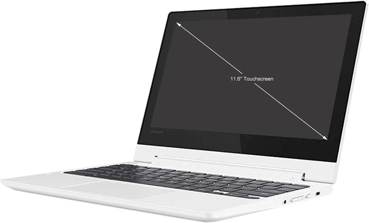 Alt view image 2 of 2 - Lenovo C330 Chromebook MediaTek MT8173C 4GB Memory 64 GB eMMC SSD 11.6" Touch Screen Chrome OS 81HY0000US