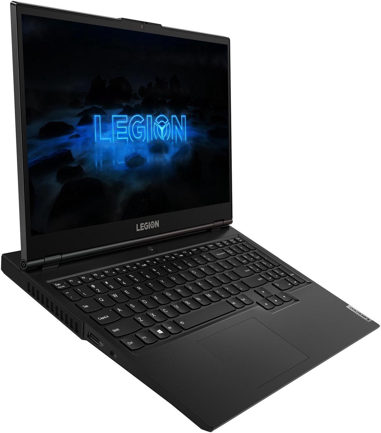 Alt view image 5 of 20 - Lenovo Legion 5-15ARH05H - 15.6" 120 Hz IPS - AMD Ryzen 5 4600H (3.00 GHz) - NVIDIA GeForce GTX 1650 - 8 GB DDR4 - 1 TB HDD 256 GB PCIe SSD - Windows 10 Home 64-bit - Gaming Laptop (82B500FVUS)
