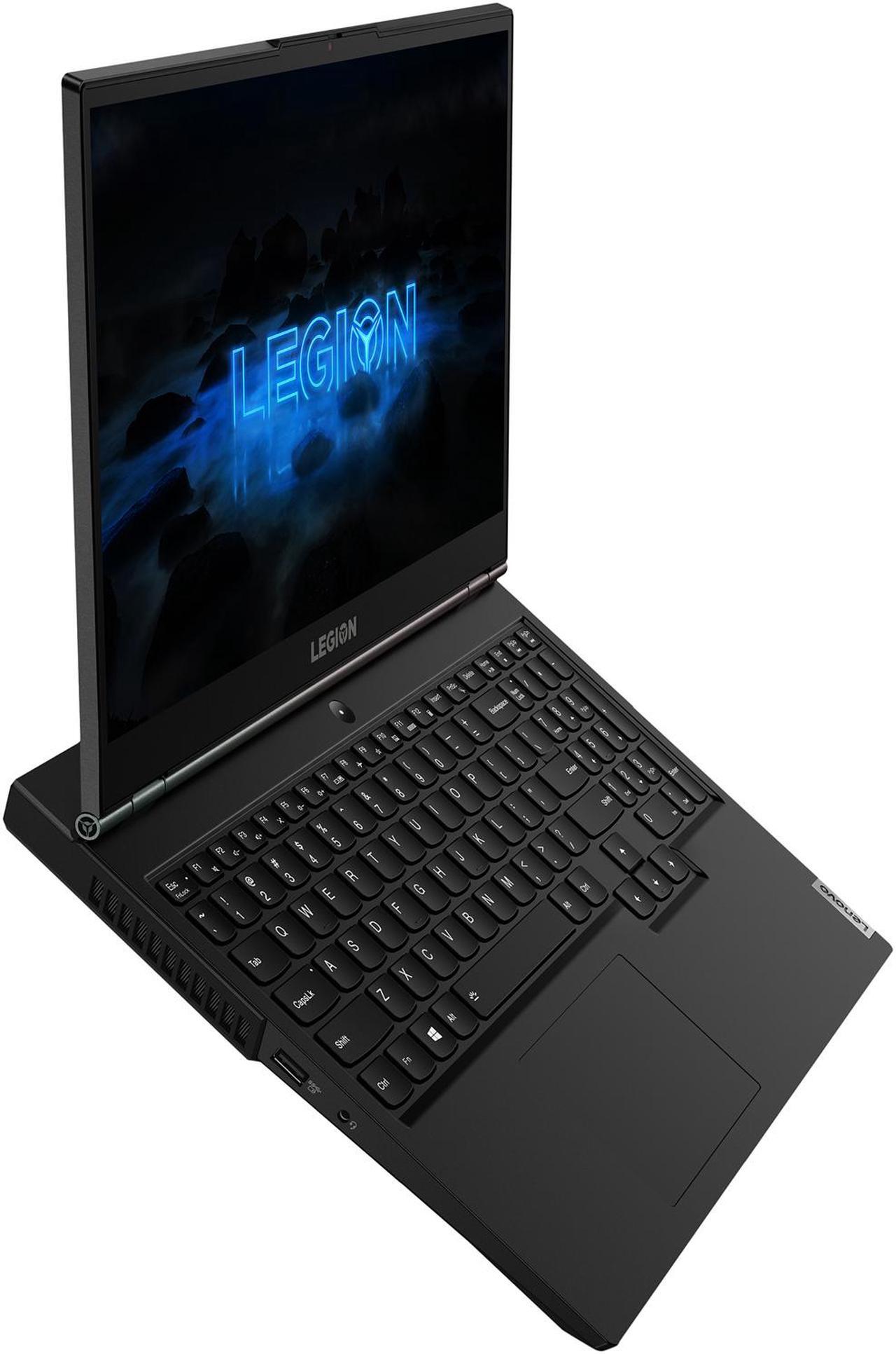 Alt view image 6 of 20 - Lenovo Legion 5-15ARH05H - 15.6" 120 Hz IPS - AMD Ryzen 5 4600H (3.00 GHz) - NVIDIA GeForce GTX 1650 - 8 GB DDR4 - 1 TB HDD 256 GB PCIe SSD - Windows 10 Home 64-bit - Gaming Laptop (82B500FVUS)