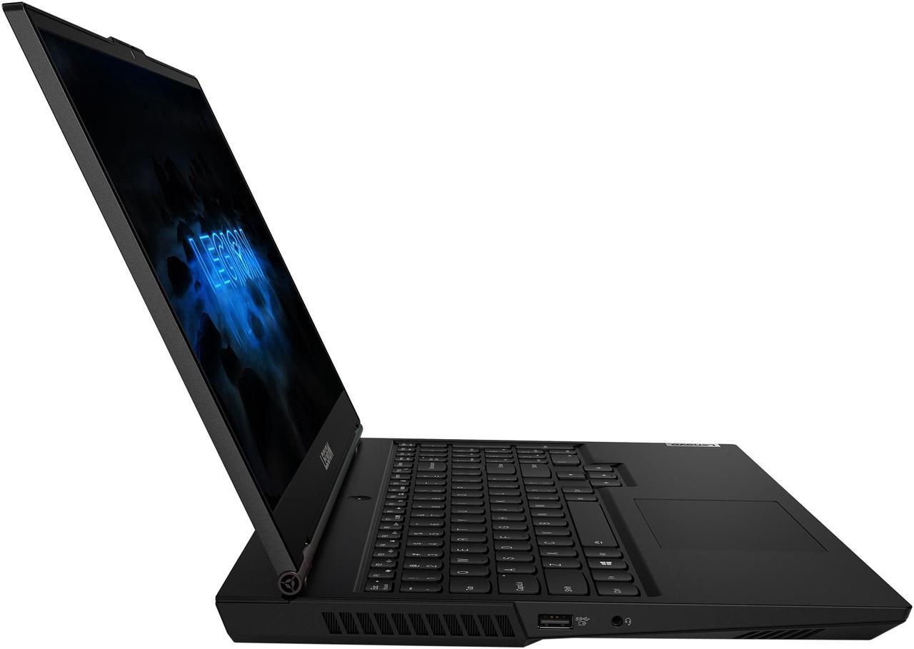 Alt view image 9 of 20 - Lenovo Legion 5-15ARH05H - 15.6" 120 Hz IPS - AMD Ryzen 5 4600H (3.00 GHz) - NVIDIA GeForce GTX 1650 - 8 GB DDR4 - 1 TB HDD 256 GB PCIe SSD - Windows 10 Home 64-bit - Gaming Laptop (82B500FVUS)