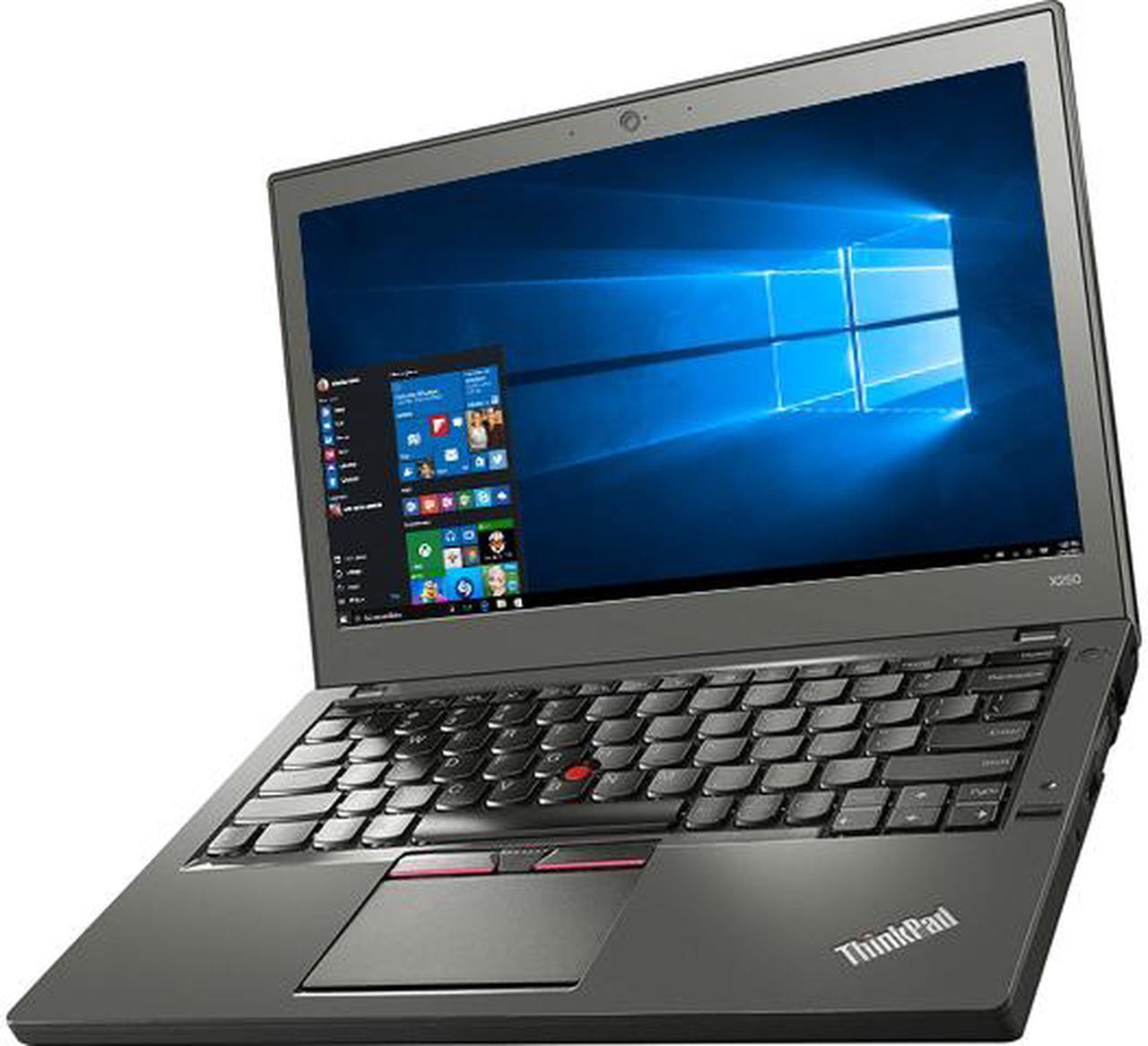 Lenovo Grade B Laptop ThinkPad Intel Core i5-5300U 8GB Memory 240 GB SSD Intel HD Graphics 5500 12.5" Windows 10 Pro 64-bit X250