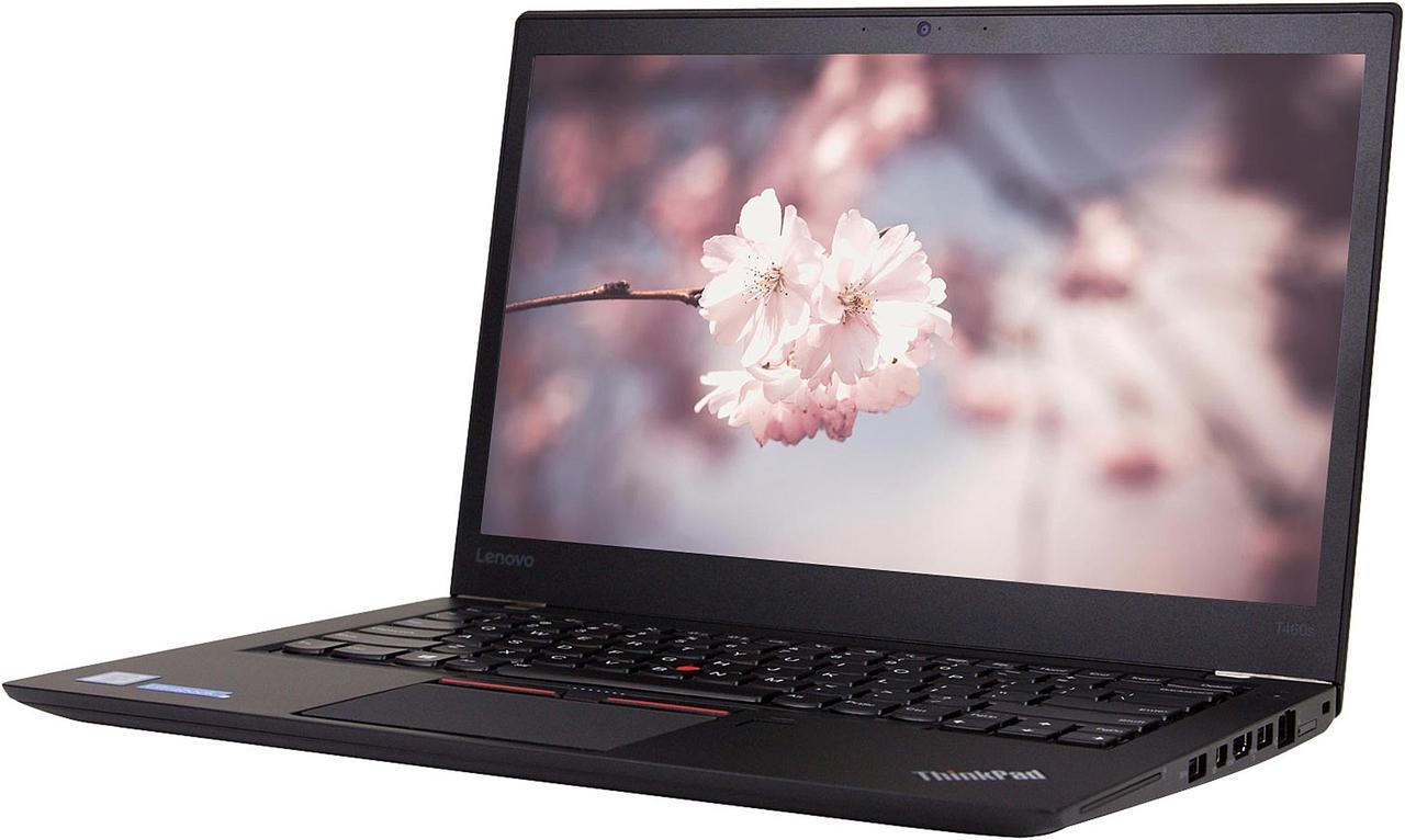 Lenovo B Grade Laptop Intel Core i7-6600U 12GB Memory 256 GB SSD Intel HD Graphics 520 14.0" Windows 10 Pro 64-bit T460S