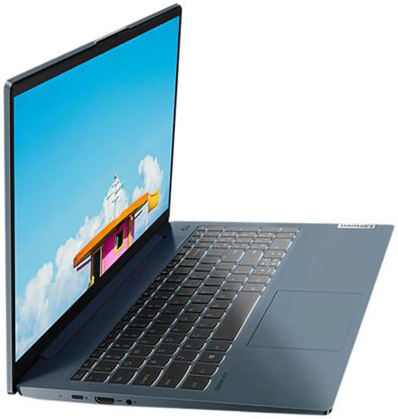 Alt view image 3 of 8 - Lenovo Laptop IdeaPad 5 15ALC05 AMD Ryzen 7 5700U 8GB Memory 512 GB PCIe SSD AMD Radeon Graphics 15.6" Non-Touch Screen Windows 10 Home 64-bit 82LN006CUS