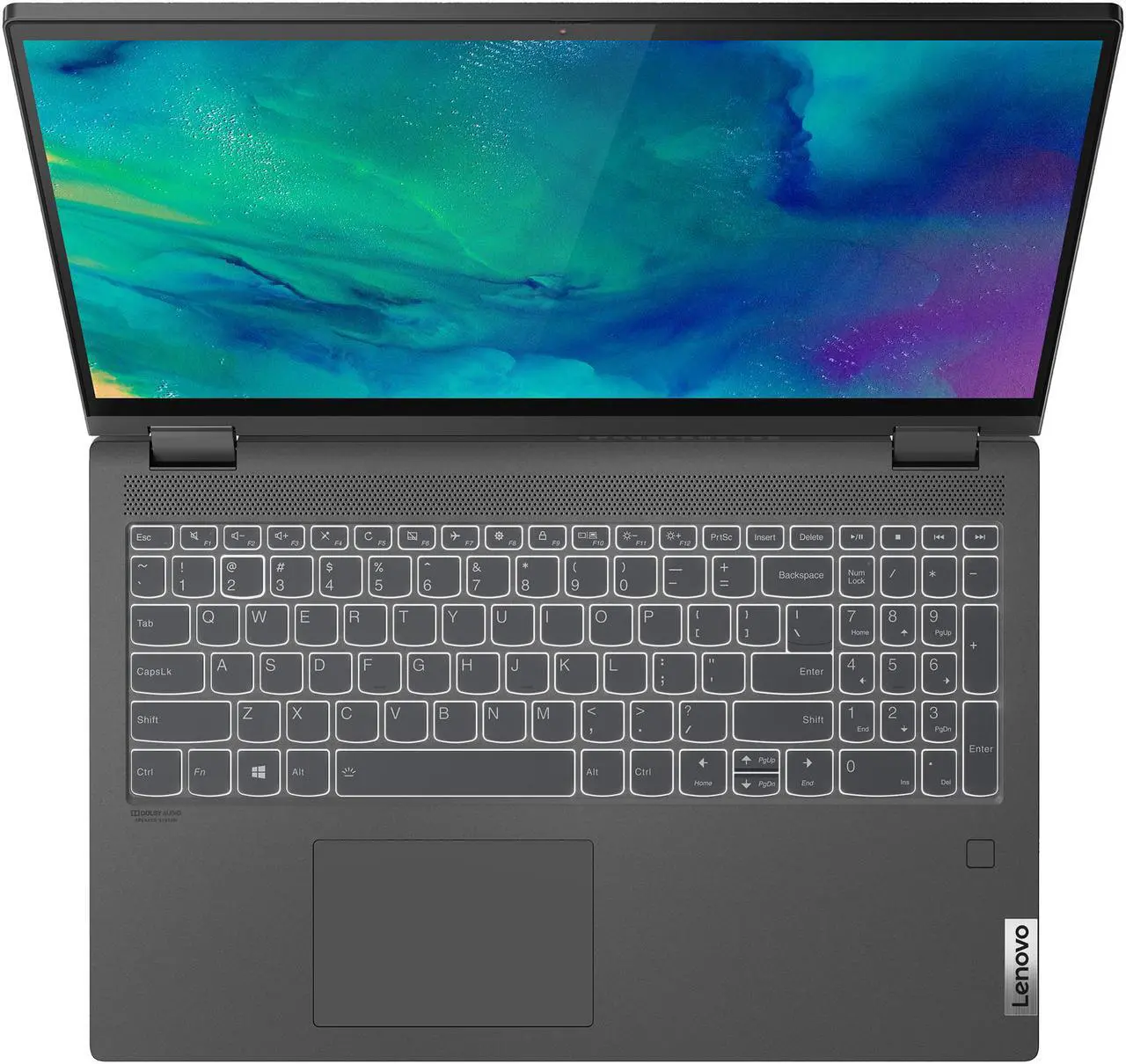 Alt view image 13 of 20 - Lenovo IdeaPad Flex 5 15ALC05 AMD Ryzen 7 5700U 16GB Memory 512 GB PCIe SSD AMD Radeon Graphics 15.6" 10-point Multi-touch 1920 x 1080 Convertible 2-in-1 Laptop Windows 11 Home 64-bit 82HV003WUS