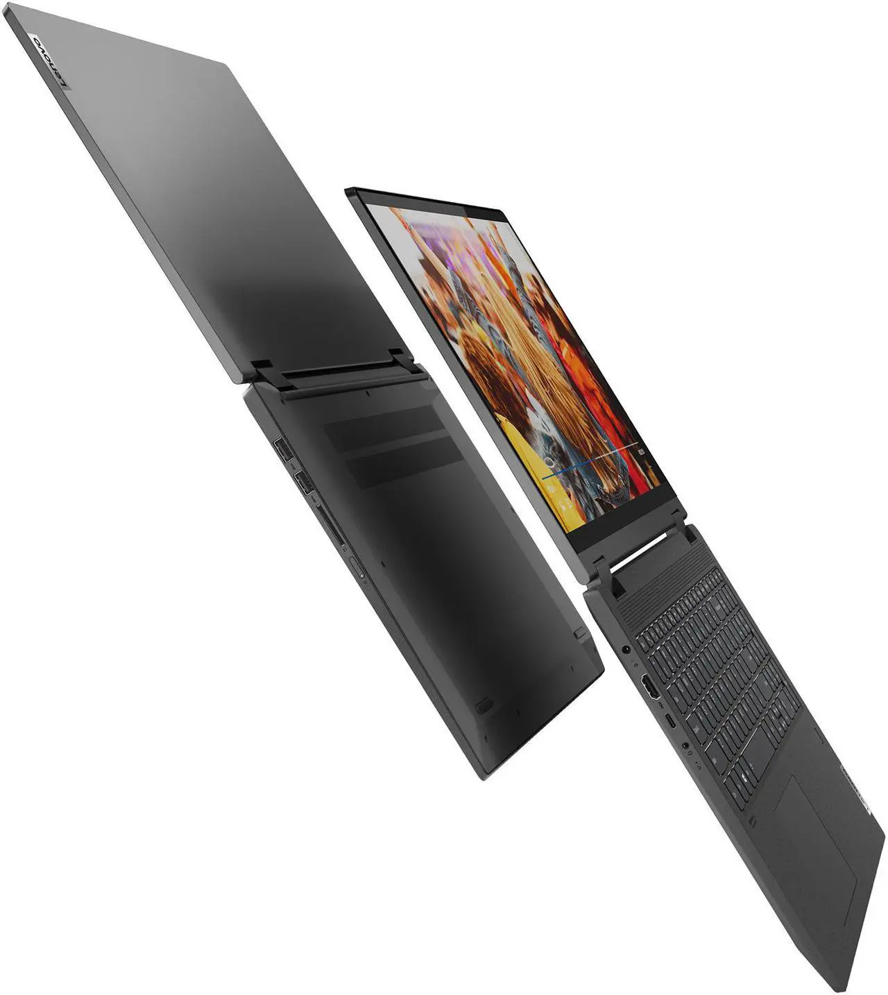Alt view image 20 of 20 - Lenovo IdeaPad Flex 5 15ALC05 AMD Ryzen 7 5700U 16GB Memory 512 GB PCIe SSD AMD Radeon Graphics 15.6" 10-point Multi-touch 1920 x 1080 Convertible 2-in-1 Laptop Windows 11 Home 64-bit 82HV003WUS