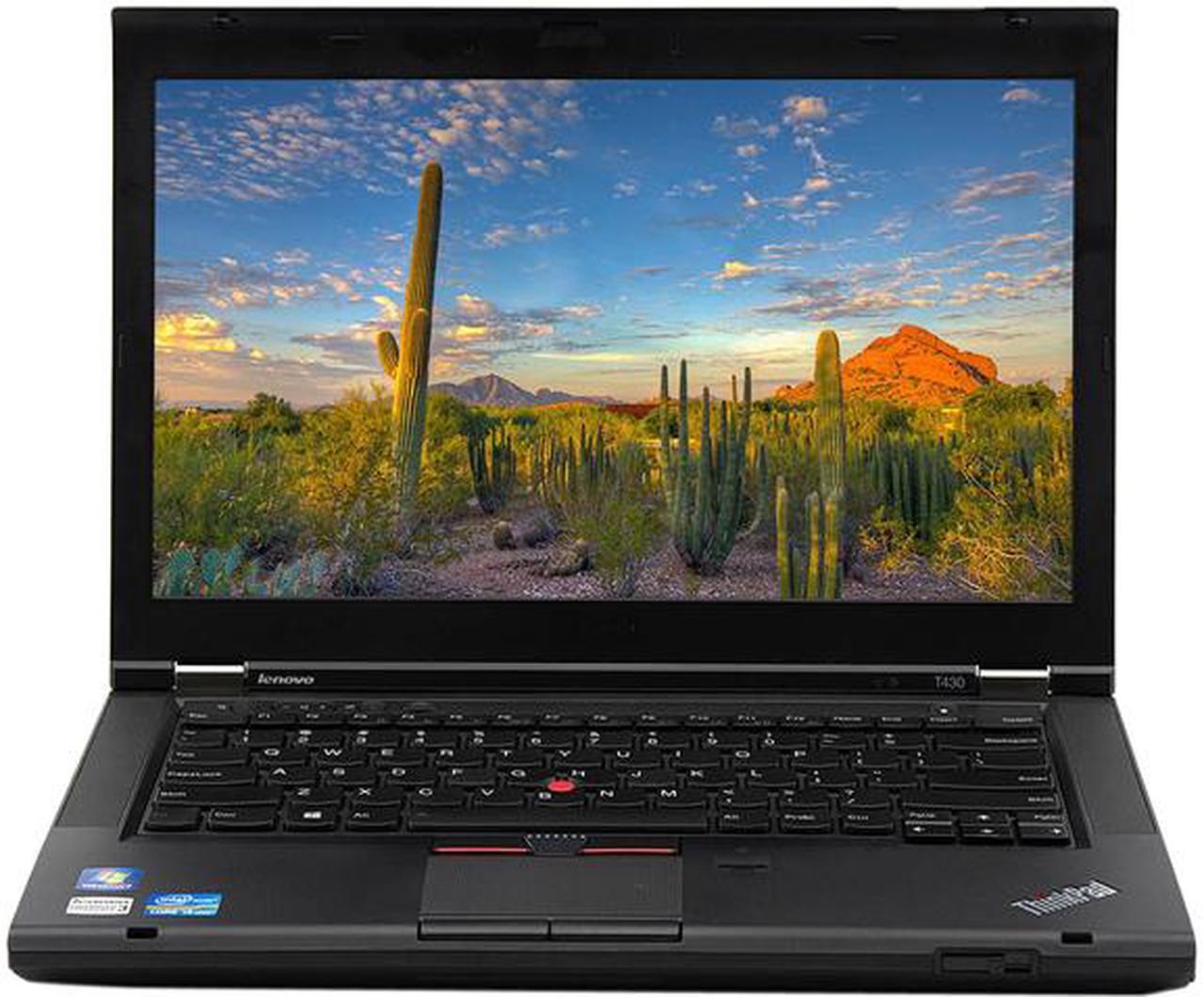 Lenovo Grade B Laptop ThinkPad T430 Intel Core i5 3rd Gen 3320M (2.60GHz) 8GB Memory 128 GB SSD 14.0" Windows 10 Home