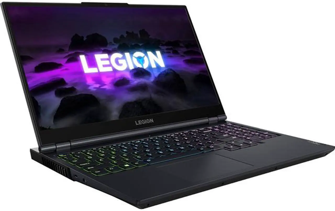 Main image of Lenovo Legion 5 15ACH6H - 15.6" GeForce RTX 3060 Laptop GPU - AMD Ryzen 5 5600H  - 8GB Memory - 512 GB PCIe SSD - Windows 11 Home 64-bit - Gaming Laptop - 120 Hz IPS (82JU00N5US )