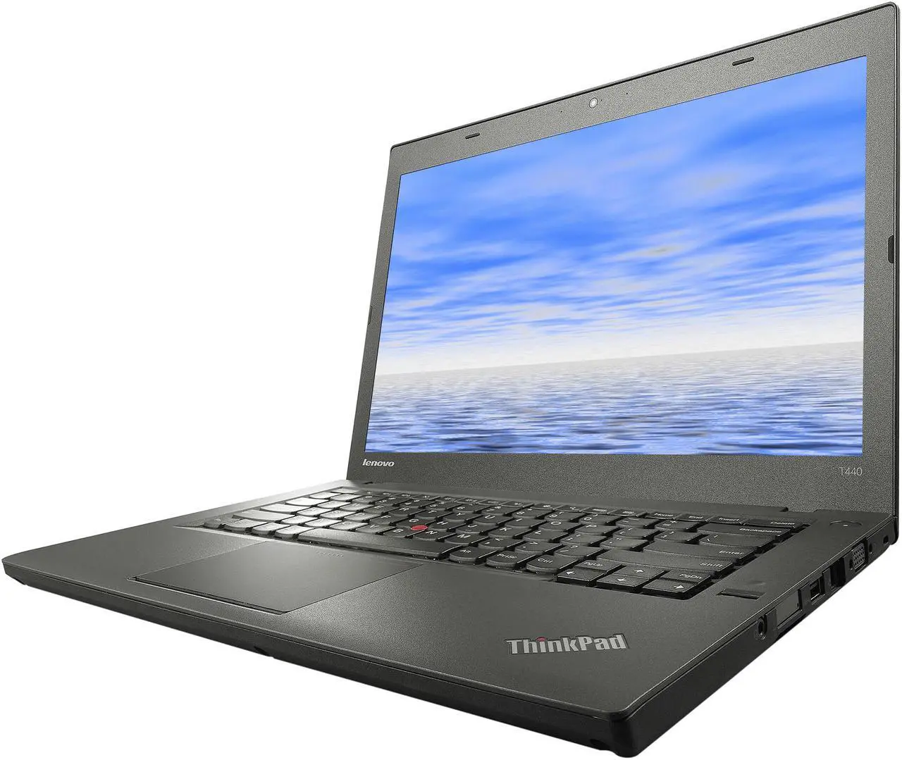 Alt view image 3 of 6 - Lenovo Laptop ThinkPad T440 Intel Core i5 4th Gen 4300U (1.90GHz) 8 GB Memory 256 GB SSD Intel HD Graphics 4400 14.0" Windows 10 Pro 64-bit (Grade A Refurbished)