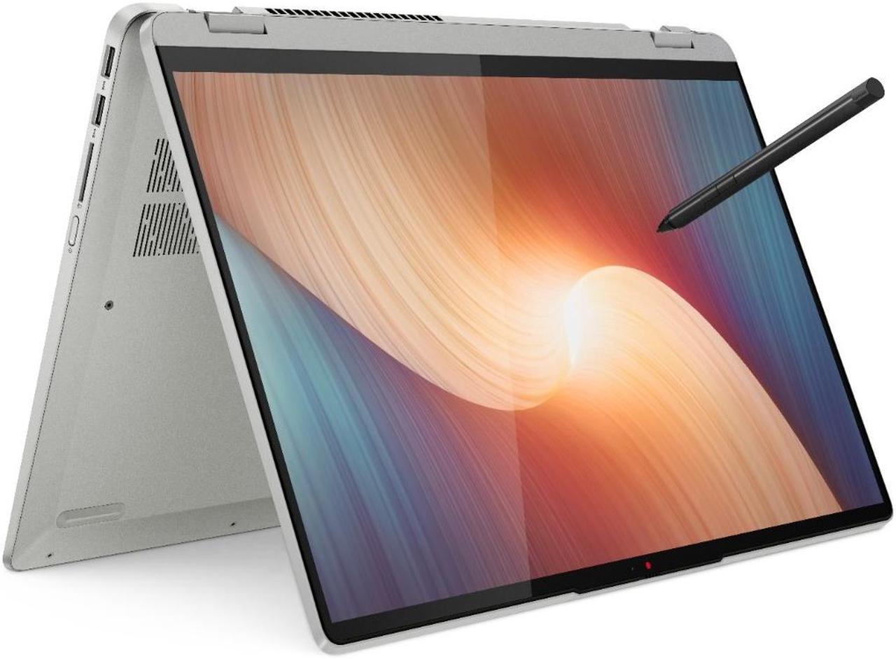 Lenovo IdeaPad Flex 5 16ALC7 AMD Ryzen 7 5700U 16GB Memory 512 GB PCIe SSD AMD Radeon Graphics 16.0" Touchscreen 1920 x 1200 Convertible 2-in-1 Laptop Windows 11 Home 64-bit 82RA0045US