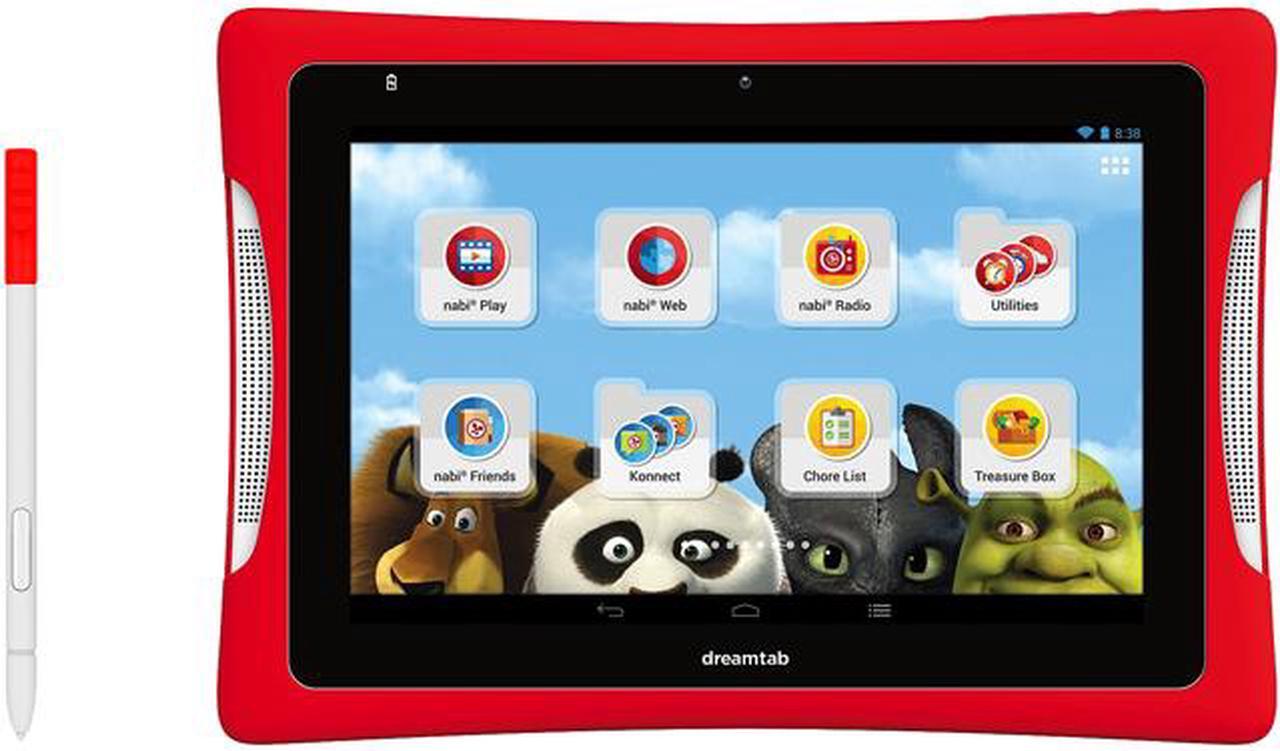 Main image of Fuhu nabi DreamTab DMTAB-NV08B 2GB Memory 8.0" 1920 x 1200 Tablet Android 4.4 KitKat
Blue Morpho OS Overlay Red