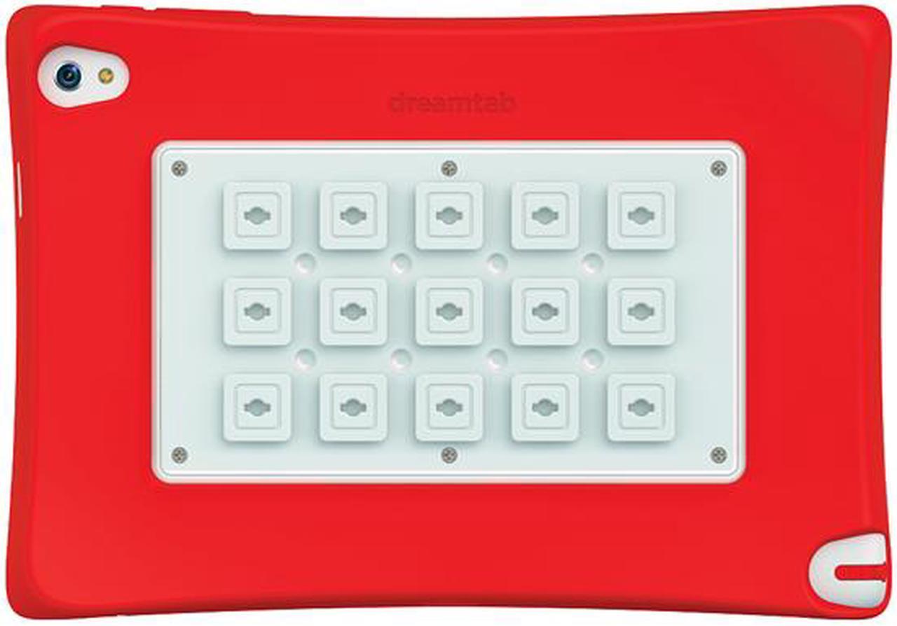 Alt view image 2 of 2 - Fuhu nabi DreamTab DMTAB-NV08B 2GB Memory 8.0" 1920 x 1200 Tablet Android 4.4 KitKat
Blue Morpho OS Overlay Red