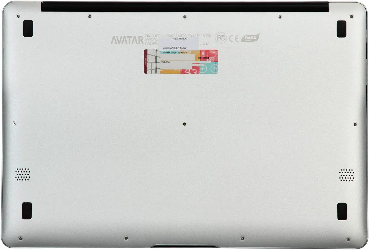 Alt view image 7 of 8 - Avatar Intel Core i5-3317U 8GB Memory 32 GB SSD 500GB HDD Intel HD Graphics 4000 14.0" Non-Touch Screen 1366 x 768 Ultrabook Windows 8 64-bit AVIU-145A2