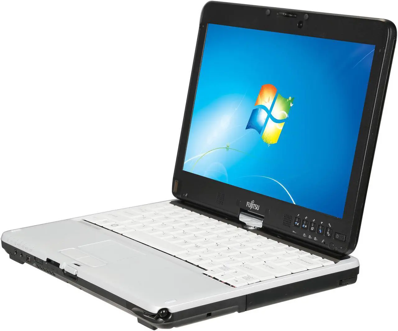 Alt view image 3 of 9 - Fujitsu Lifebook T730 12.1" Notebook Tablet with Intel Core i7-620M 2.66Ghz (3.33Ghz Turbo), 4GB DDR3 RAM, 320GB HDD, Built-In Webcam, Windows 7 Professional 32 Bit